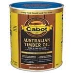 Cabot 140.0019460.005 Australian Timber Oil, Jarrah Brown, Liquid, Qt, Can New. Price: $42.08.