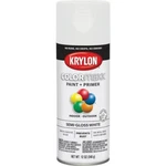 (12)-KRYLON Colormaxx Oz. Semi-gloss Spray Paint, White Model: K05580007 New. Price: $103.89.