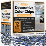 Color Blend Epoxy Floor Chips - 12.4 Lbs For Stunning Garage & Walls New. Price: $108.99.