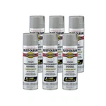 Rust Oleum Professional Gloss Light Machine Gray Spray Paint Pack 6 2.5 Oz New. Price: $71.29.