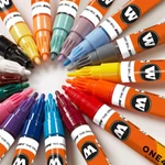 Molotow ONE4ALL 127HS 2MM Single Acrylic Paint Markers Graffiti Art Supplies New. Price: $6.49.