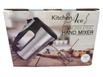 Hand Mixer 5 Speed Stainless Steel Kitchen Ace Storage Stand Turbo New Box. Price: $31.99.