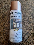 286564 Stops Rust Metallic Spray Paint, 11 Oz, Rose Gold New. Price: $20.25.