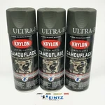 Krylon 4293-3 Pack Olive Camouflage Non-reflective Ultra-flat Finish Spray Paint New. Price: $37.99.