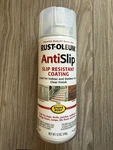 Rust-oleum Antislip Resisting Coating Clear Spray 12 Oz New. Price: $20.00.