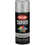 (12)- Krylon Fusion All-in-one Oz. Hammered Spray Paint, Silver K02788007 New. Price: $114.89.