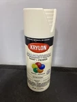 Krylon 5567 Colormaxx Spray Paint, Satin, Ivory, 12 Oz, Aerosol Can New. Price: $11.69.