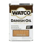 Watco 65141 Danish Oil, Golden Oak, Liquid, Qt, Can New. Price: $31.22.