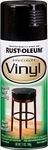 Rust-oleum 1909830 Vinyl Spray Paint, 11 Oz, Black New. Price: $17.25.