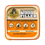 Gorilla All Purpose Wood Filler, 16 Oz: Water Resistant, Indoor/outdoor New. Price: $9.90.