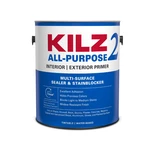 Kilz 2 All Purpose 1 Gal. White Interior/exterior Multi-surface Primer & Sealer New. Price: $33.56.