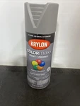 Krylon 5550 Matte Deep Gray Colormaxx Spray Paint/primer Indoor/outdoor 12 Oz New. Price: $12.74.