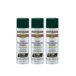 Rust Oleum Professional High Performance Gloss Hunter Green Spray Paint 3 Pack New. Price: $38.59.