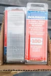 1000 Warner Single Edge Industrial Razor Blades Packs Of New. Price: $62.50.