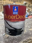Sherwin Williams Super Deck Solid Color Exterior Stain/ 3062 Canyon Brown New. Price: $39.99.