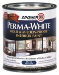 Zinsser 02704 Interior Paint, Satin, White, 1 Qt Can New. Price: $26.17.