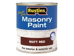 Rustins - Quick Dry Masonry Paint Red 500ML New. Price: $38.95.