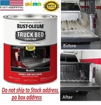 Black Truck Bed Coating 32 Fl Oz Brush Or Roll On Liner Trailer Paint Rust-oleum New. Price: $29.99.