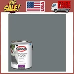 Glidden Porch & Floor 1 Gal Dark Gray Satin Interior Exterior Paint With Primer New. Price: $33.72.