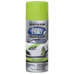 Rust-oleum Custom Shop Matte Green Automotive Peel Coat Plastidip Paint 11OZ New. Price: $9.95.