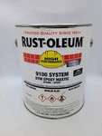 Rust-oleum 9100 System Dtm Epoxy Mastic, Marlin Blue Gallon Can Base Lot Of New. Price: $80.96.