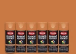 6 Krylon Fusion All-in-one Adhesive Spray Paint In/outdoor, 12OZ, Spiced Amber New. Price: $47.66.
