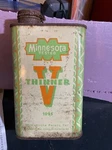 Vtg V-thinner Metal 1 Quart Can Minnesota Paints Inc Varnish Gas Oil Used. Price: $34.99.