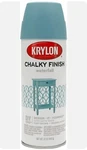 Spray Paint,chalky Waterfall By Krylon/sherwin-williams Co., PK6 New. Price: $75.01.