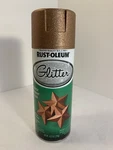 Rust-oleum Glitter Spray Paint Intense Shimmer Finish Copper 10.25 Oz Can New. Price: $26.75.