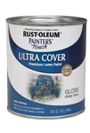 Rust-oleum 224428 Painters Touch Quart Latex, Gloss Deep Blue New. Price: $35.01.