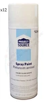 12 Lowe's Project Source Gloss Fast Drying Indoor/outdoor Spray Paint White 10OZ New. Price: $34.99.