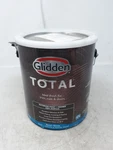 Glidden Total Exterior Paint + Primer Semi-gloss Bahia Grass Mixture, 1 Gallon New. Price: $38.24.
