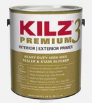 Kilz 13041 Sealer Stain-blocking Primer, Low-odor, 1-GALLON Heavy Duty White New. Price: $54.99.