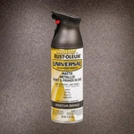 Rust-oleum Surface Spray Paint & Primer Matte Metallic Venetian Bronze 11OZ New. Price: $21.00.