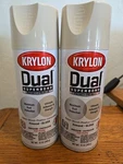 Lot Of Krylon Dual Superbond Paint Primer 12 Oz. Spray Can 8802 Gloss Almond New. Price: $29.99.