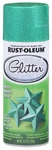 Rust-oleum Glitter Spray Paint 10.25 Oz Turquoise Interior Multi-surface Finish New. Price: $29.69.