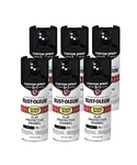 Rust Oleum Stops Protective Enamel Spray Paint 6 Pack Flat Black 12 Ounce New. Price: $39.99.