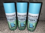 Rust-oleum 358842 Outdoor Fabric Paint "turquoise", 12OZ (3 Pack) New. Price: $49.96.