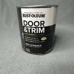Rust-oleum 369383 Door & Trim Advanced Dry Satin Black 1 Quart New. Price: $16.99.