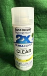 Rust-oleum Painter's Touch 2X Matte Clear Spray + Primer 12OZ New. Price: $11.00.