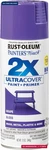 Rust-oleum 249113 Painter's Touch 2X Ultra Cover Spray Paint, 12 Oz, Gloss Grape New. Price: $12.04.