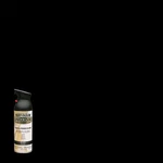 Rustoleum 245196EA Universal Premium Spray Paint, Gloss Black, 12 Oz Aerosol Can New. Price: $23.37.
