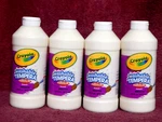 4 16 Oz Bottles Crayola Arista Ii Tempre White 1/2 Gallon Total New. Price: $12.48.