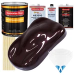 Black Cherry Pearl Gallon Urethane Basecoat Clearcoat Car Paint Fast Kit New. Price: $436.99.