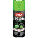 (6)-KRYLON 11 Oz. Fluorescent Spray Paint, Green Model: K03106888 New. Price: $79.99.