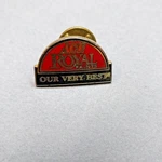Ace Royal Paints Our Very Best Hat Jacket Pinback Used. Price: $5.74.