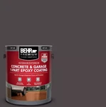 Behr Interior Exterior Concrete & Garage 1 Part Epoxy Black Elegance - Gallon New. Price: $69.97.