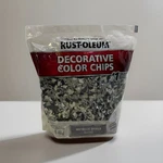 Rust-oleum Decorative Color Chips Metallic Silver Blend 1 Lb Item # 336054 New. Price: $10.00.