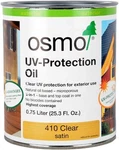 Osmo Uv-protection Oil 410 Clear 0.75 Liter Exterior Wood Finish Stain New. Price: $73.99.