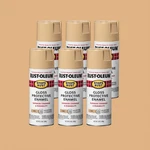 6 Pack, Sand, Rust-oleum Stops Gloss Protective Enamel Spray PAINT-7771830, New. Price: $44.95.